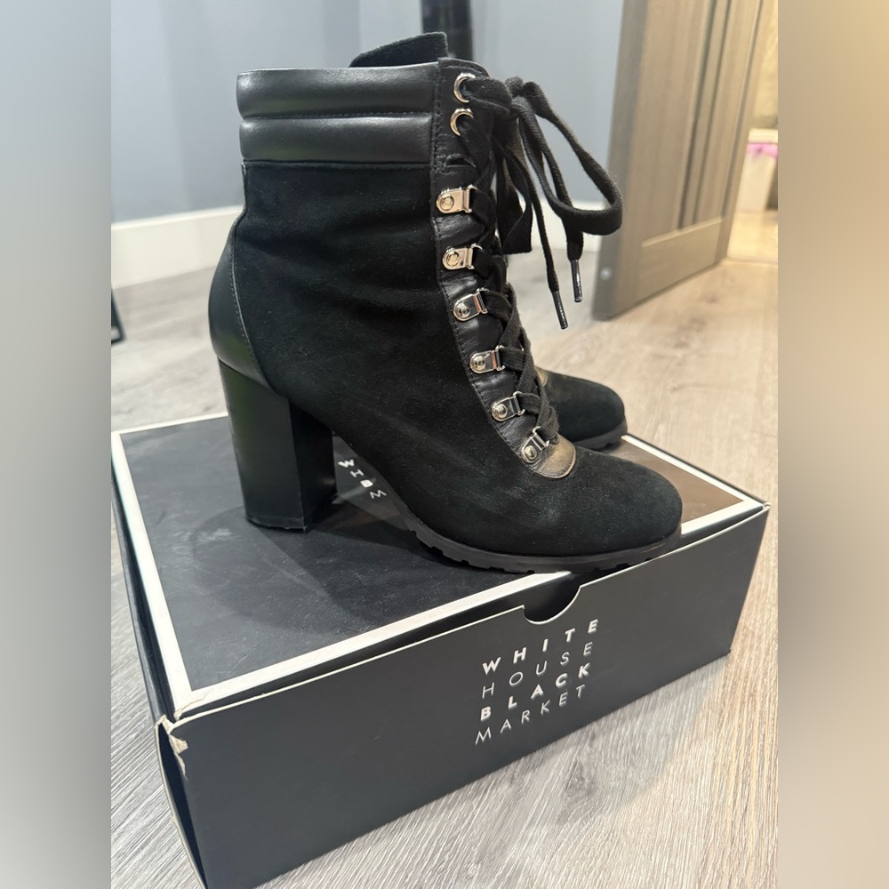 White House Black Market Women's Black Boots